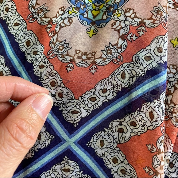 Charlotte Russe long boho maxi dress, spaghetti straps , size Small - Picture 8 of 9